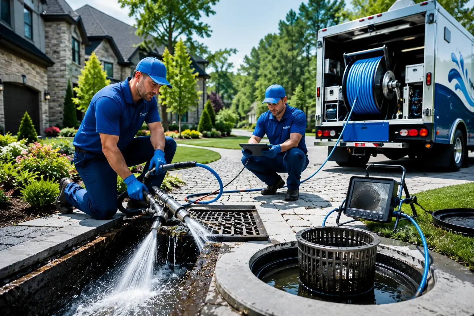 Local outdoor drain cleaning professionals in Kilbourne, OH
